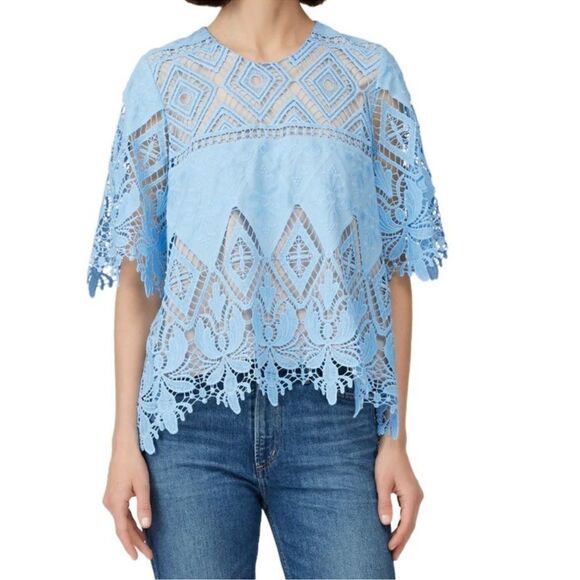 Hunter Bell Blue Fawn Top-FLAWED - Picture 1 of 11